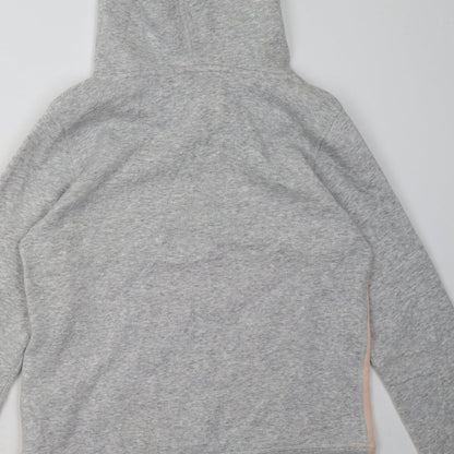 H&M Girls Grey Plaid Cotton Pullover Hoodie Size 14 Years  Pullover - New York