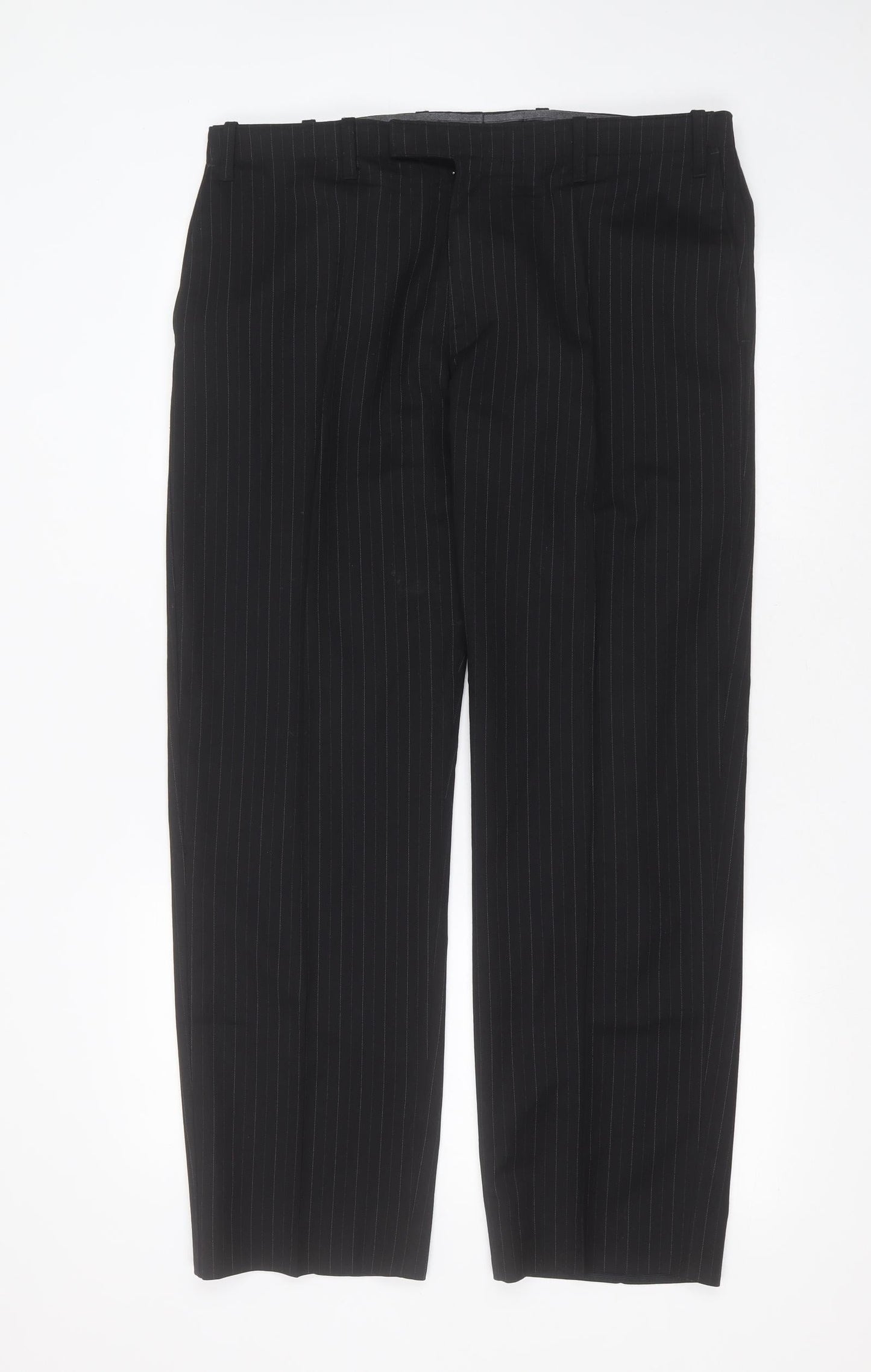 Womens UK Size 36 in NEXT Regular Fit  Black Trousers