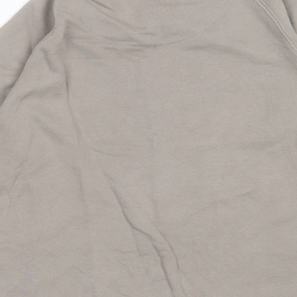 Preworn Womens Green  Cotton Pullover Sweatshirt Size XS
