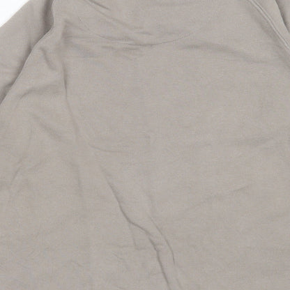 Preworn Womens Green  Cotton Pullover Sweatshirt Size XS