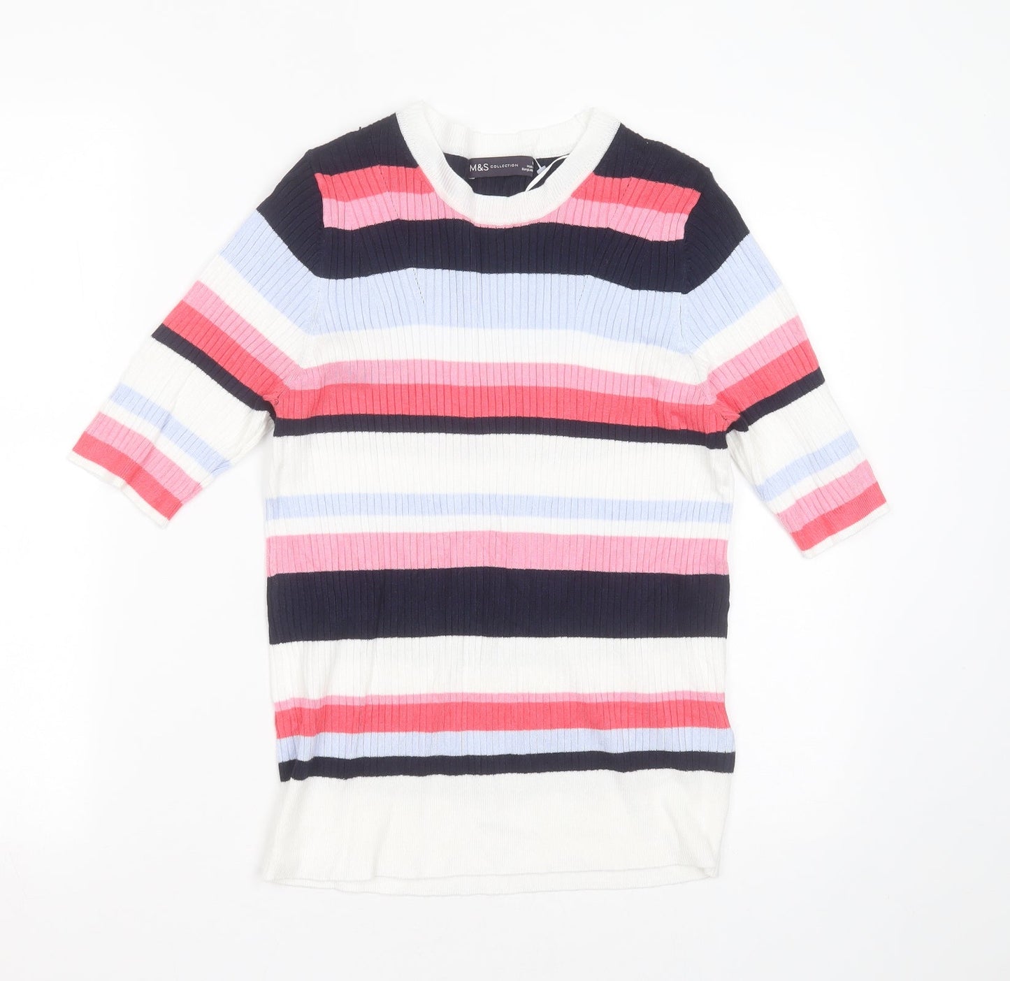 Womens UK Size 16 Marks and Spencer Multicoloured Pullover Jumper