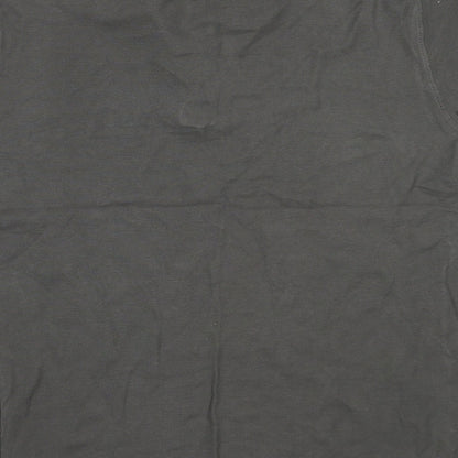 Fruit of the Loom Mens Grey  Cotton  Polo Size S Collared