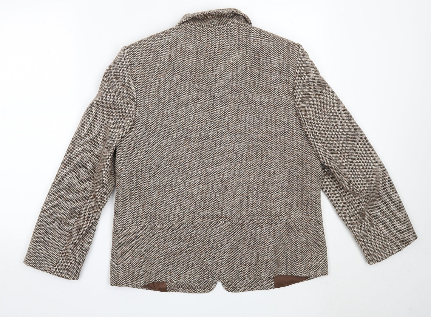 Christine LAURE Womens Brown   Overcoat Coat Size 42  Zip