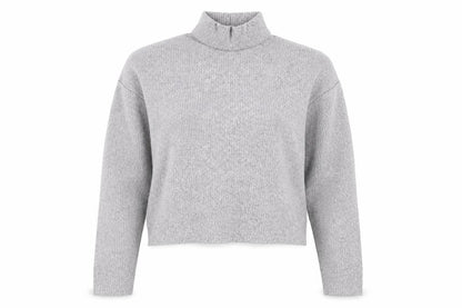 Womens UK Size 6 Topshop Grey Pullover Jumper