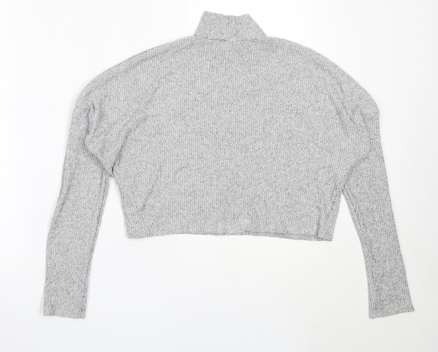 Womens UK Size 6 Topshop Grey Pullover Jumper