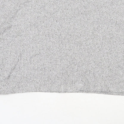 Womens UK Size 6 Topshop Grey Pullover Jumper