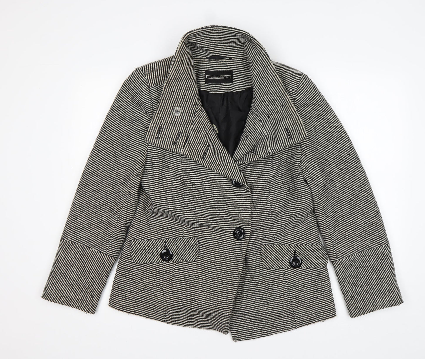 Womens UK Size 12 BHS Multicoloured Overcoat