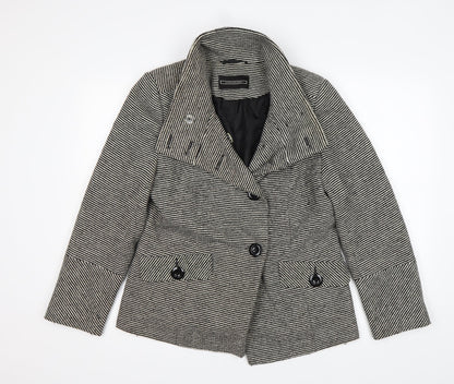 Womens UK Size 12 BHS Multicoloured Overcoat