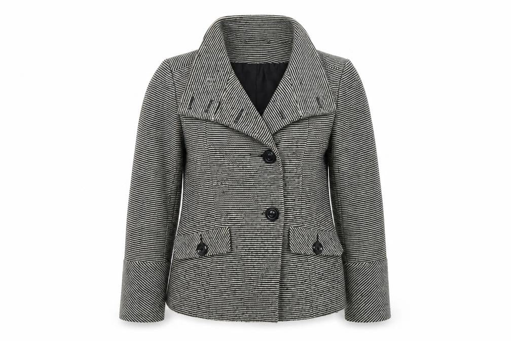 Womens UK Size 12 BHS Multicoloured Overcoat