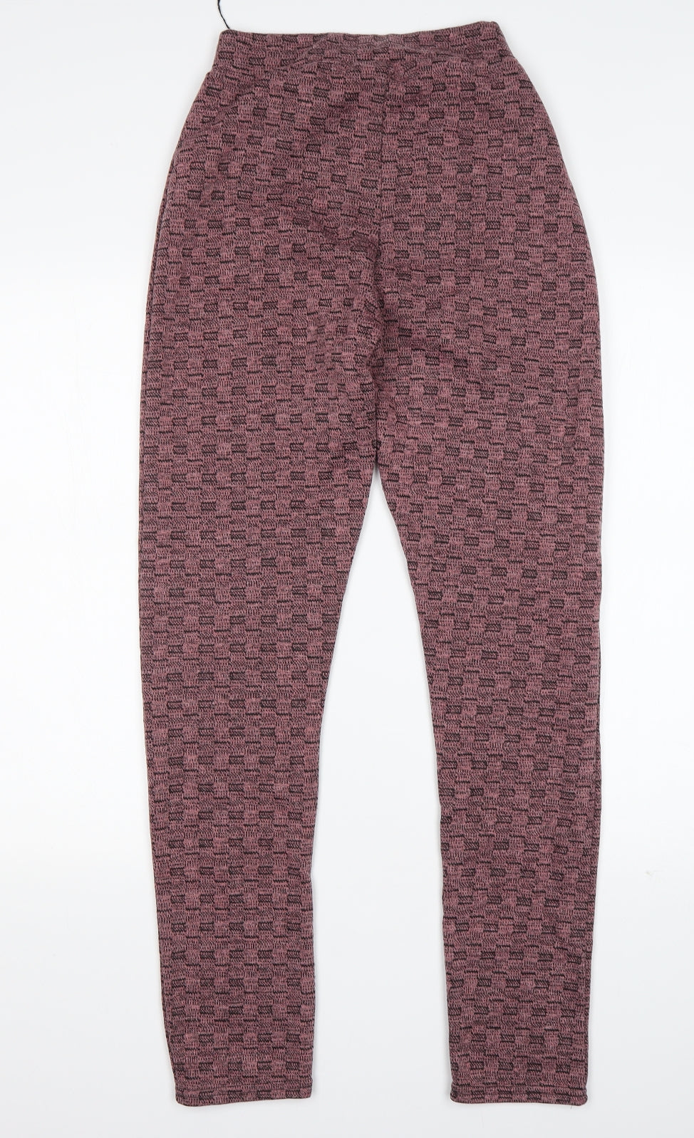 Womens UK Size M Preworn Regular Fit Sweatpants Pink Trousers