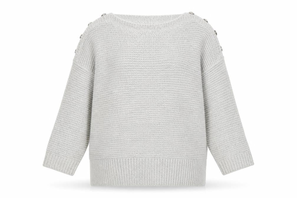 Womens UK Size M Wallis Grey Pullover Jumper
