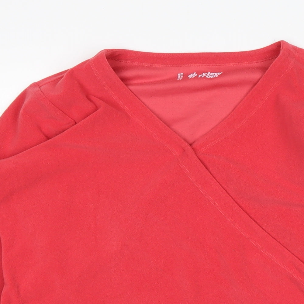 Womens UK Size 12 M&S Pink Pullover Jumper