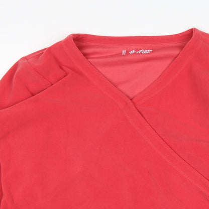 Womens UK Size 12 M&S Pink Pullover Jumper