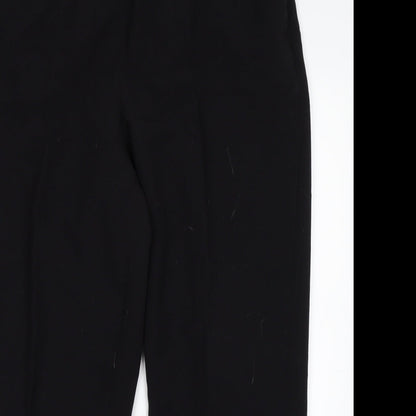 Womens UK Size 18 Debenhams Regular Fit  Black Trousers