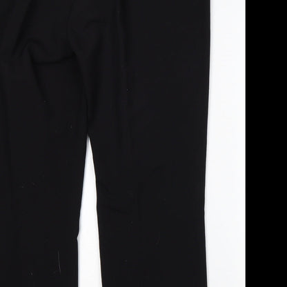 Womens UK Size 18 Debenhams Regular Fit  Black Trousers