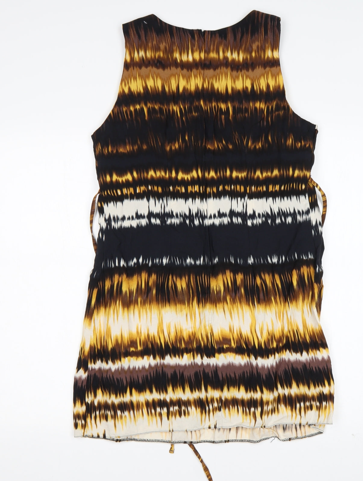 Dorothy Perkins Womens Multicoloured  Viscose Tank Dress  Size 12  Round Neck