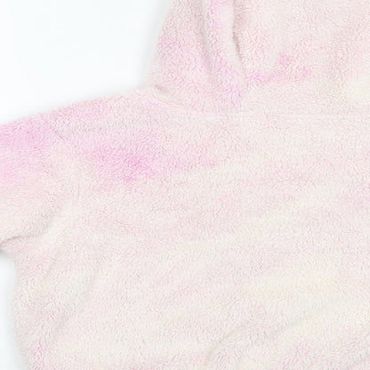Select Girls Pink Batik  Basic Jacket Jacket Size 14 Years  Zip