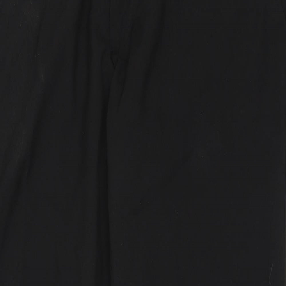 NEXT Mens Black  Polyester Trousers  Size 36 in L29 in Regular