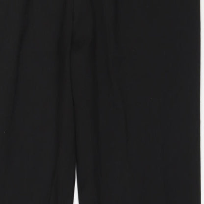 NEXT Mens Black  Polyester Trousers  Size 36 in L29 in Regular