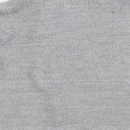 Womens UK Size M Per Una Grey Full Zip Jumper