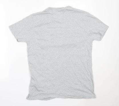 Mens UK Size L Boohoo Grey  T-Shirt