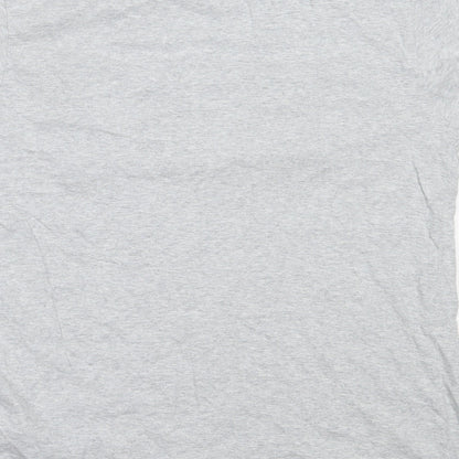Mens UK Size L Boohoo Grey  T-Shirt