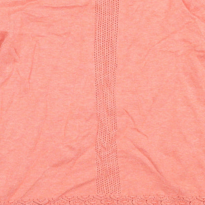 Womens UK Size 8 Marks and Spencer Pink Pullover Jumper