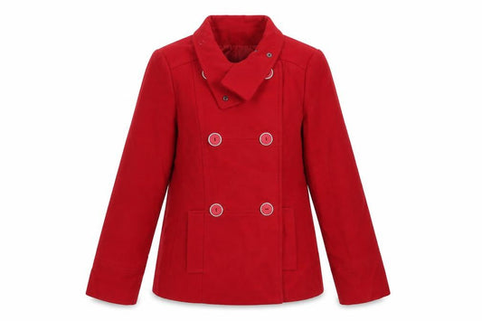 Womens UK Size 12 George Red Overcoat