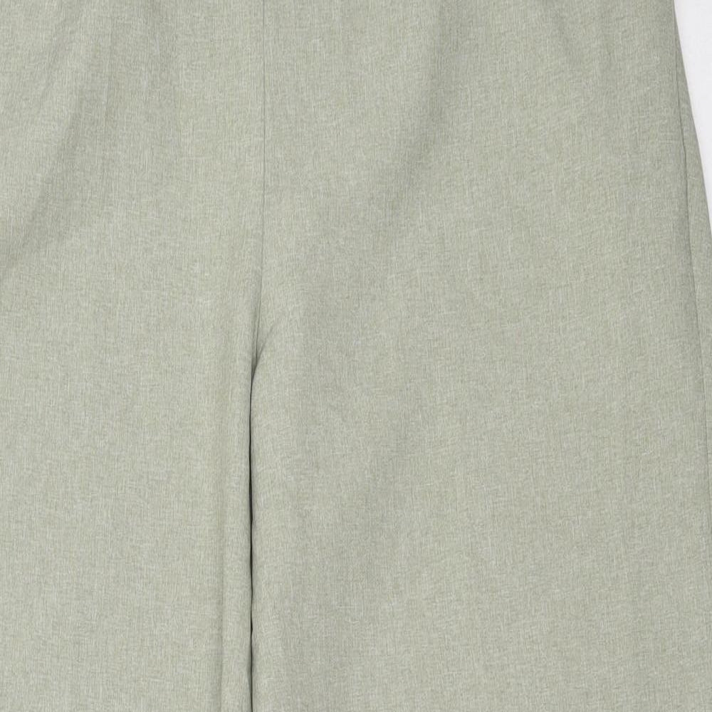Classic Womens Green  Polyester Trousers  Size 18 L26.5 in Regular