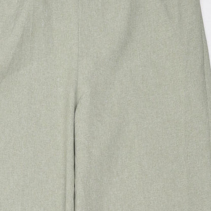 Classic Womens Green  Polyester Trousers  Size 18 L26.5 in Regular