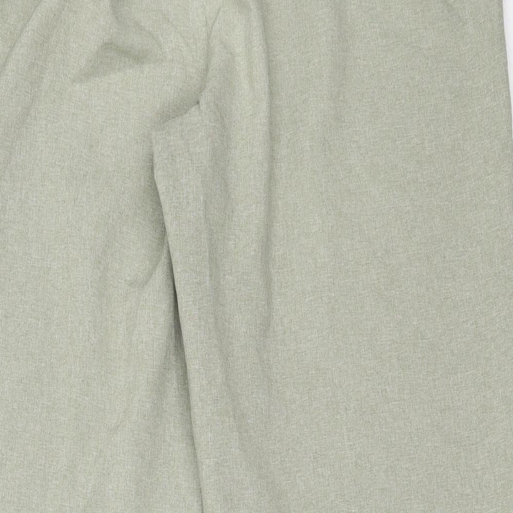Classic Womens Green  Polyester Trousers  Size 18 L26.5 in Regular