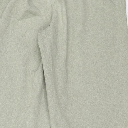 Classic Womens Green  Polyester Trousers  Size 18 L26.5 in Regular