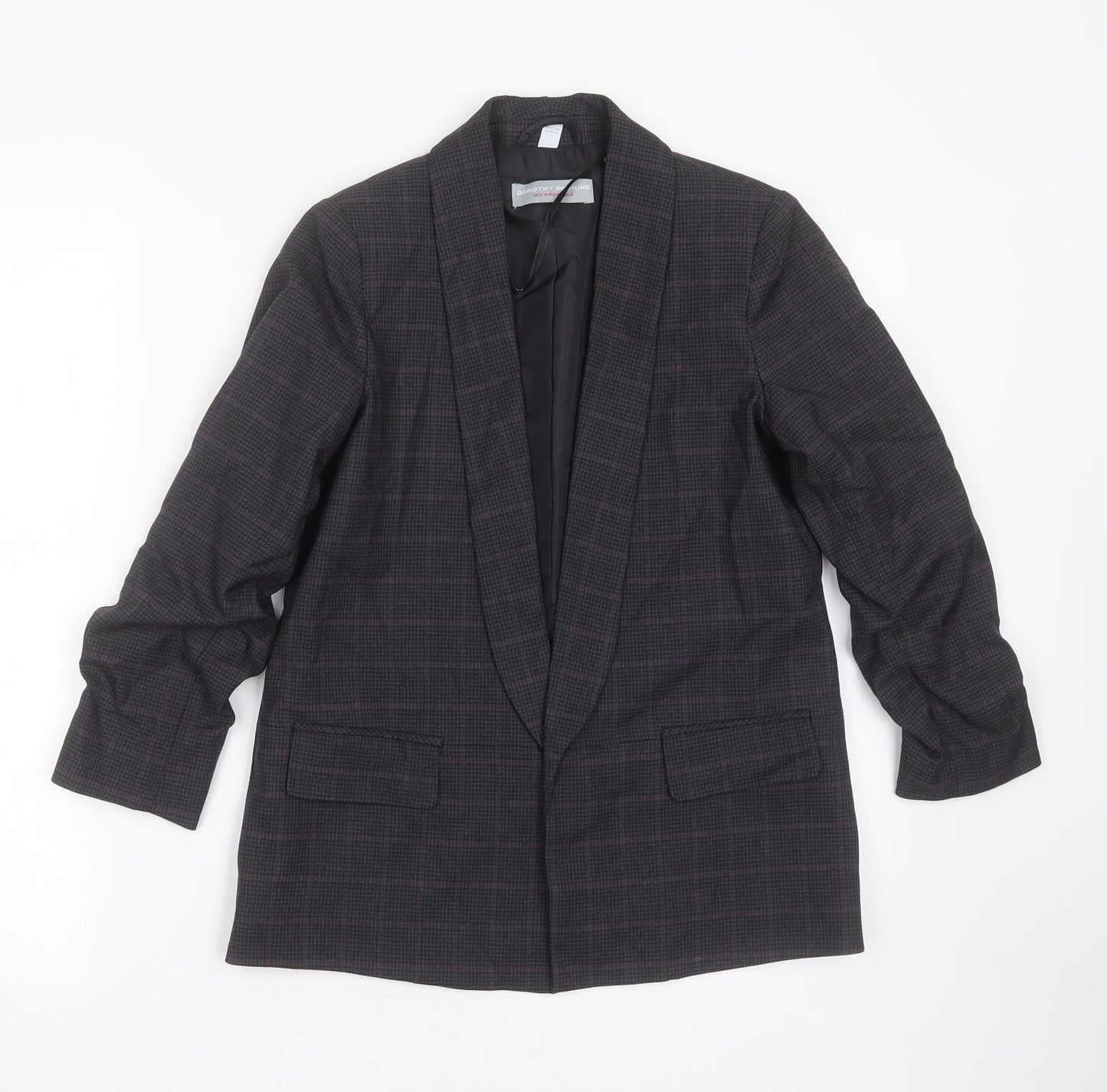 Womens UK Size 4 Dorothy Perkins Regular Grey Blazer