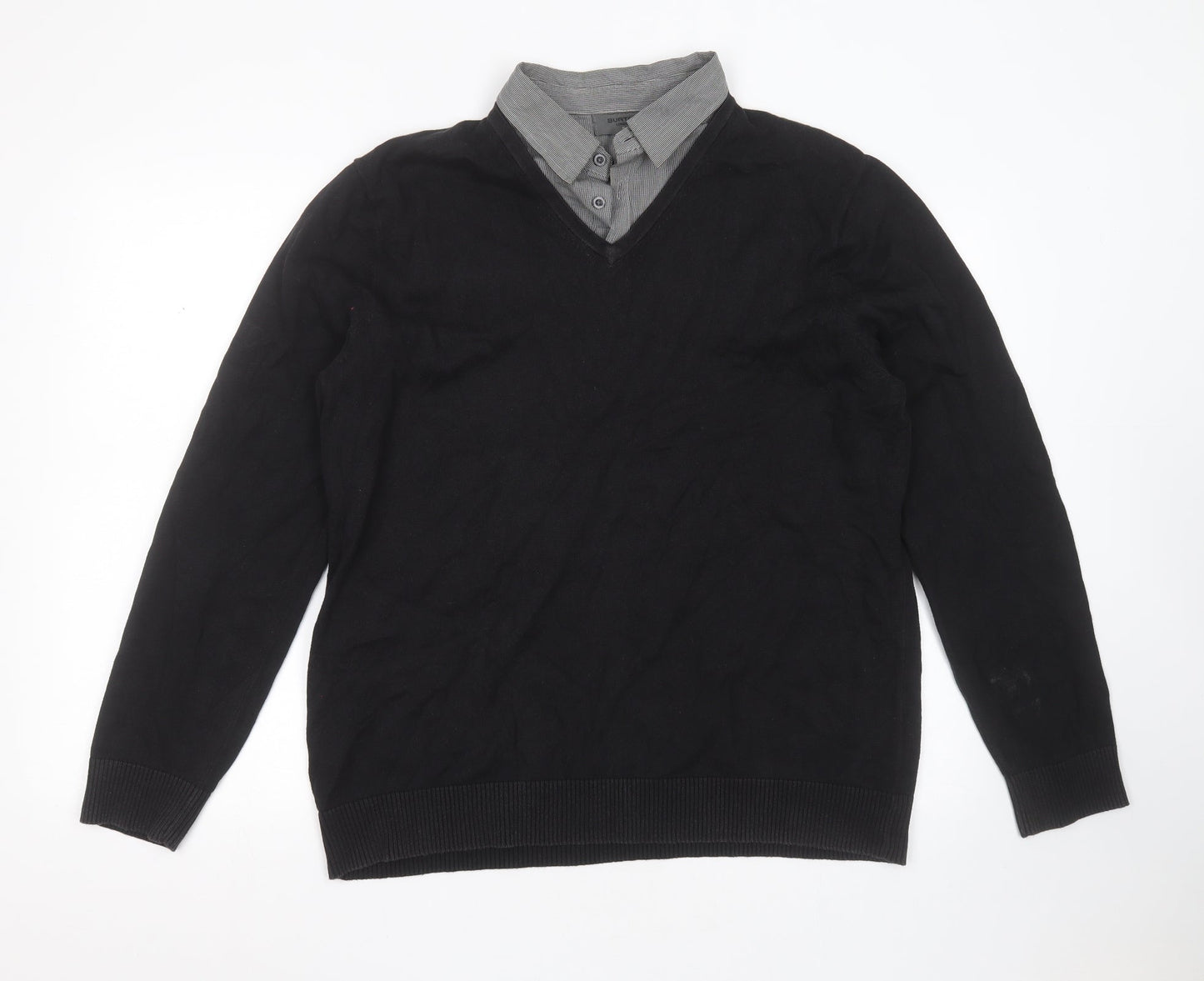 Womens UK Size XL Burton Black Pullover Jumper