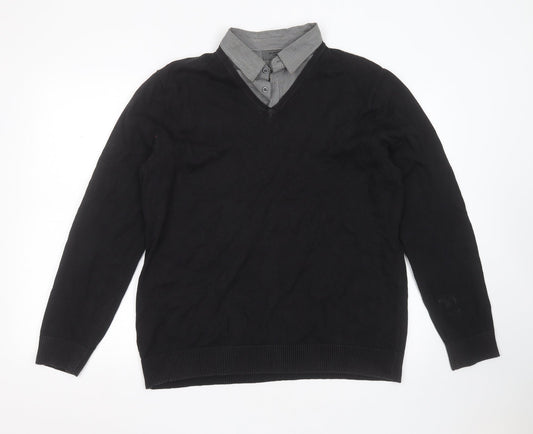 Womens UK Size XL Burton Black Pullover Jumper