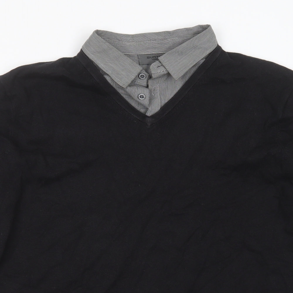 Womens UK Size XL Burton Black Pullover Jumper