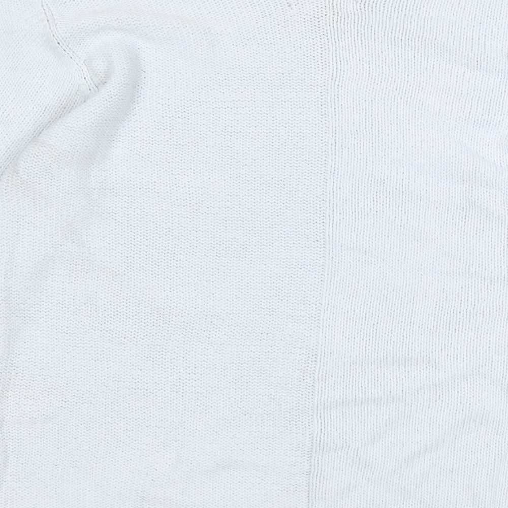 Womens UK Size 8 Per Una Blue Pullover Jumper
