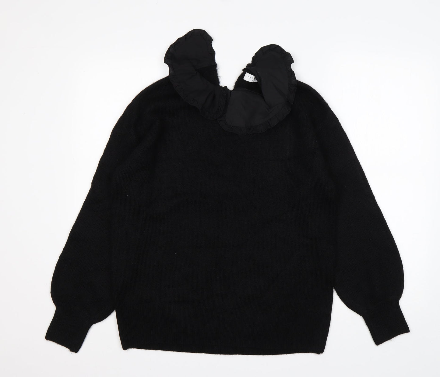 Womens UK Size M Papaya Black Pullover Jumper