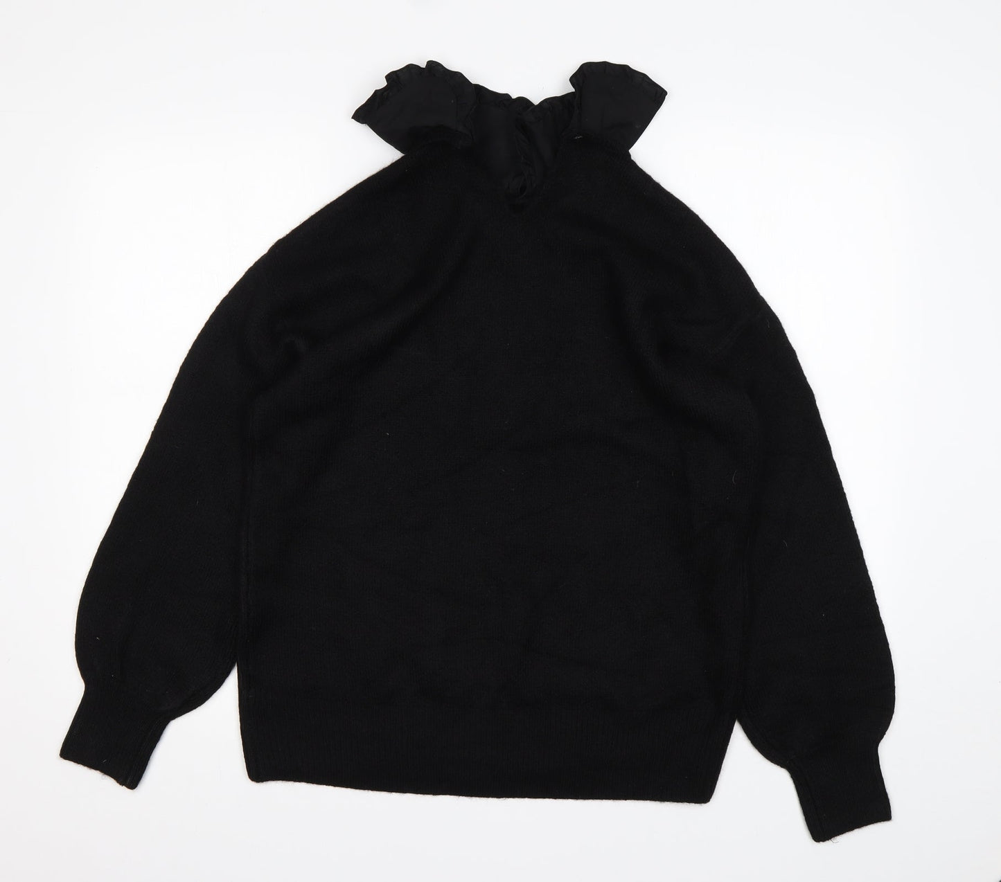 Womens UK Size M Papaya Black Pullover Jumper