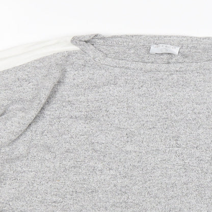 Womens UK Size 14 Jeff&Co Grey Pullover Jumper