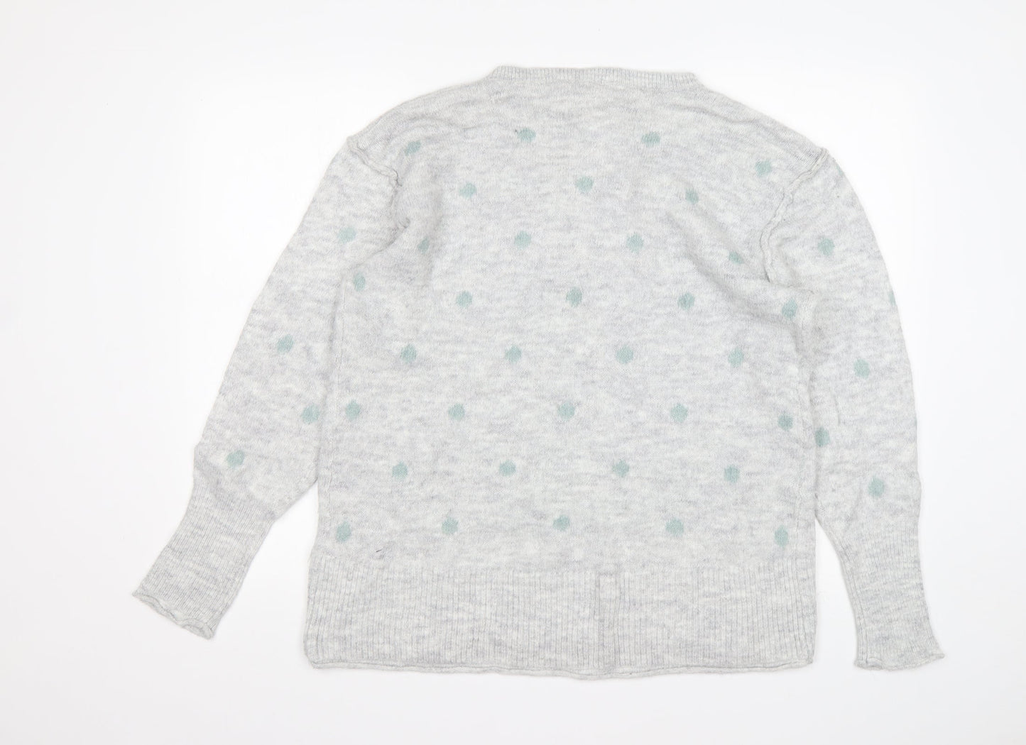 Womens UK Size L H&M Grey Pullover Jumper
