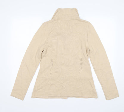 Womens UK Size 10 Gerry Weber Beige Cardigan Jumper