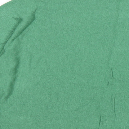 Womens UK Size S M&S Green Pullover Jumper
