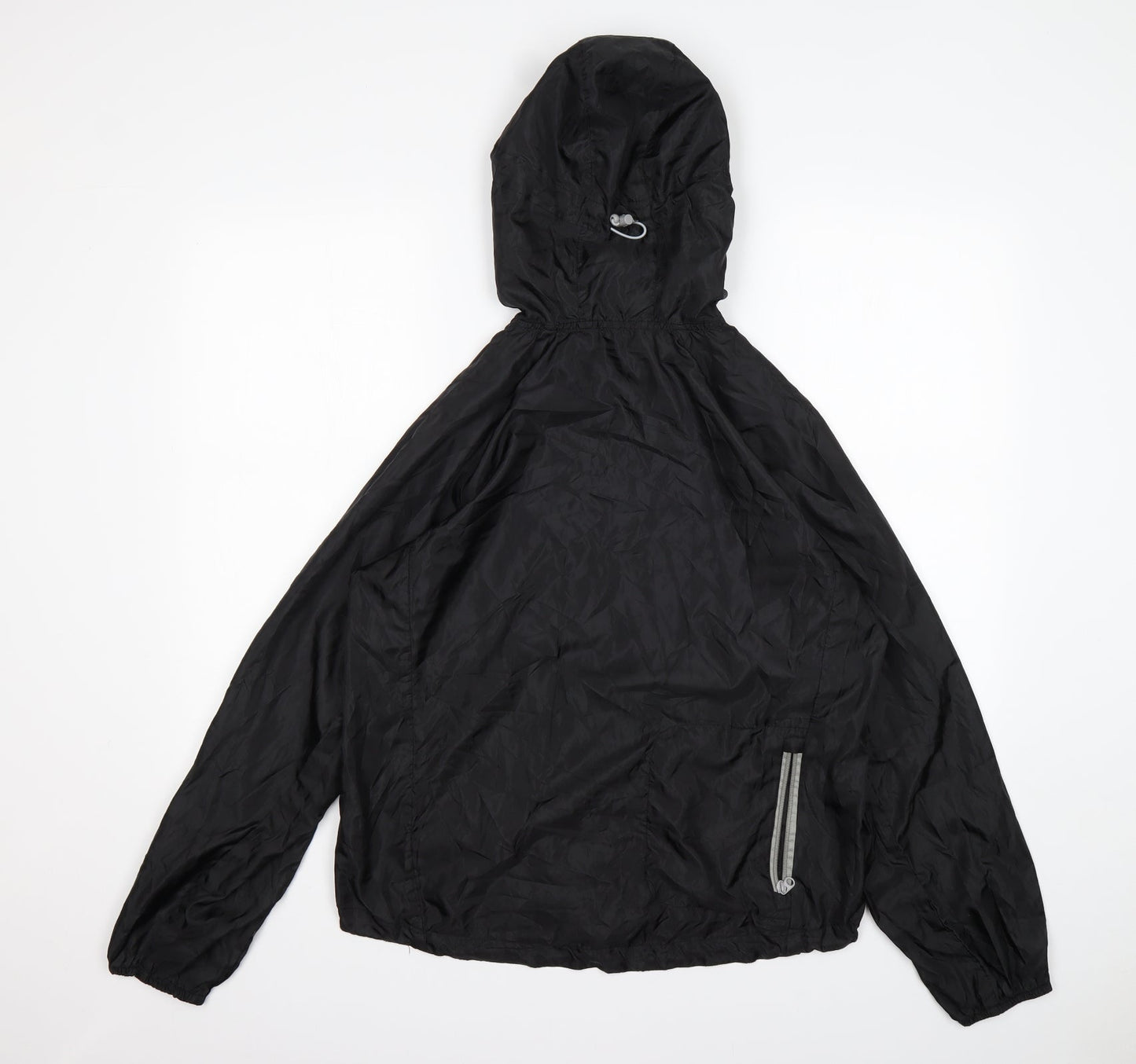 Womens UK Size 14 Atmosphere Black Windbreaker Coat