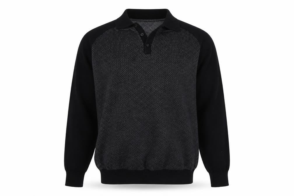 Mens UK Size M Matalan Black Pullover Jumper