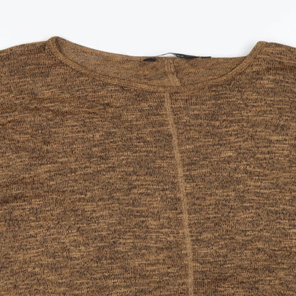 Womens UK Size 10 New Look Brown Pullover Jumper