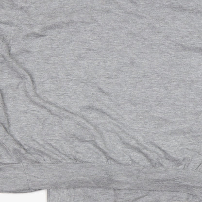 Kaliko Womens Grey V-Neck  Viscose Cardigan Jumper Size XL