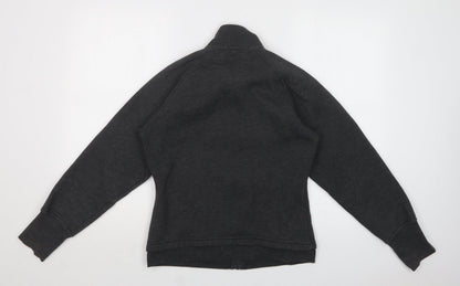 Womens UK Size 10 LA Gear Grey Full Zip Sweatshirt