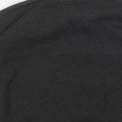 Womens UK Size 10 LA Gear Grey Full Zip Sweatshirt