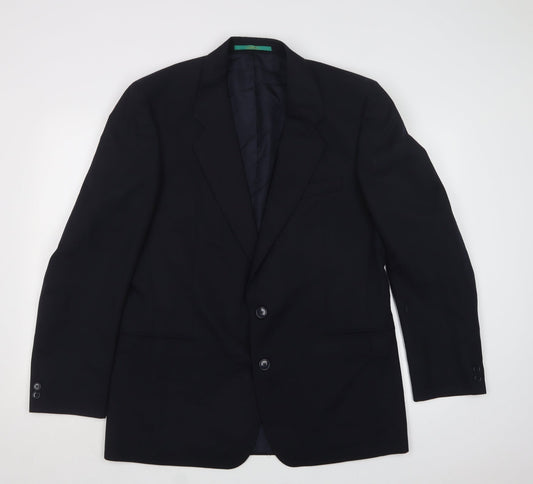 Mens UK Size 42 C&A Blue Jacket